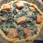 Quiche aux orties et au saumon 9