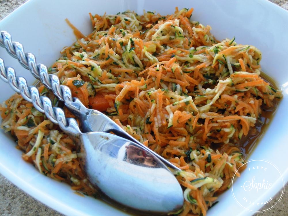 Recette sur PixoRepas : Salade de carotte rapée