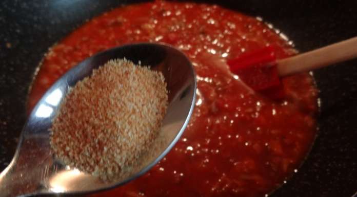 Sauce bolognaise au seitan (végétal) 8