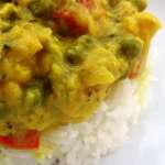 Curry de légumes crémeux