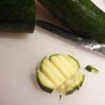 Tartare de courgette à la pomme 1