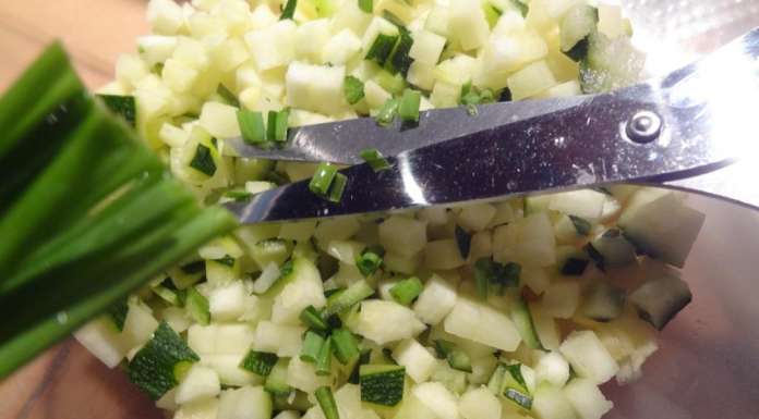 Tartare de courgette à la pomme 3