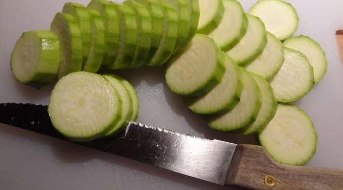 Poêlée de concombre et courgettes à la menthe 2