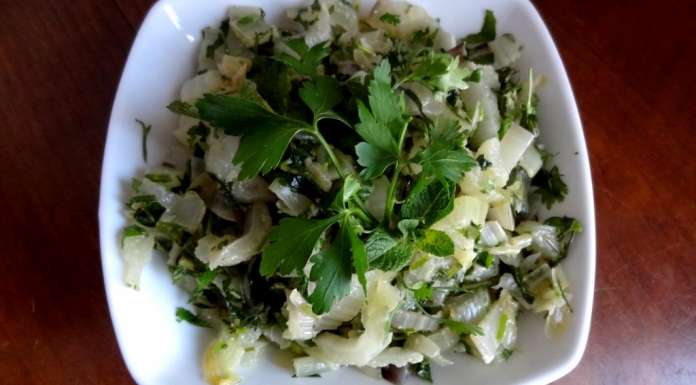 Salade de blettes aux herbes 0