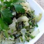 Salade de blettes aux herbes