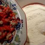 Pain girly facile au coulis, framboises et pralines 7