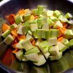 Salade de patate douce et courgettes 2