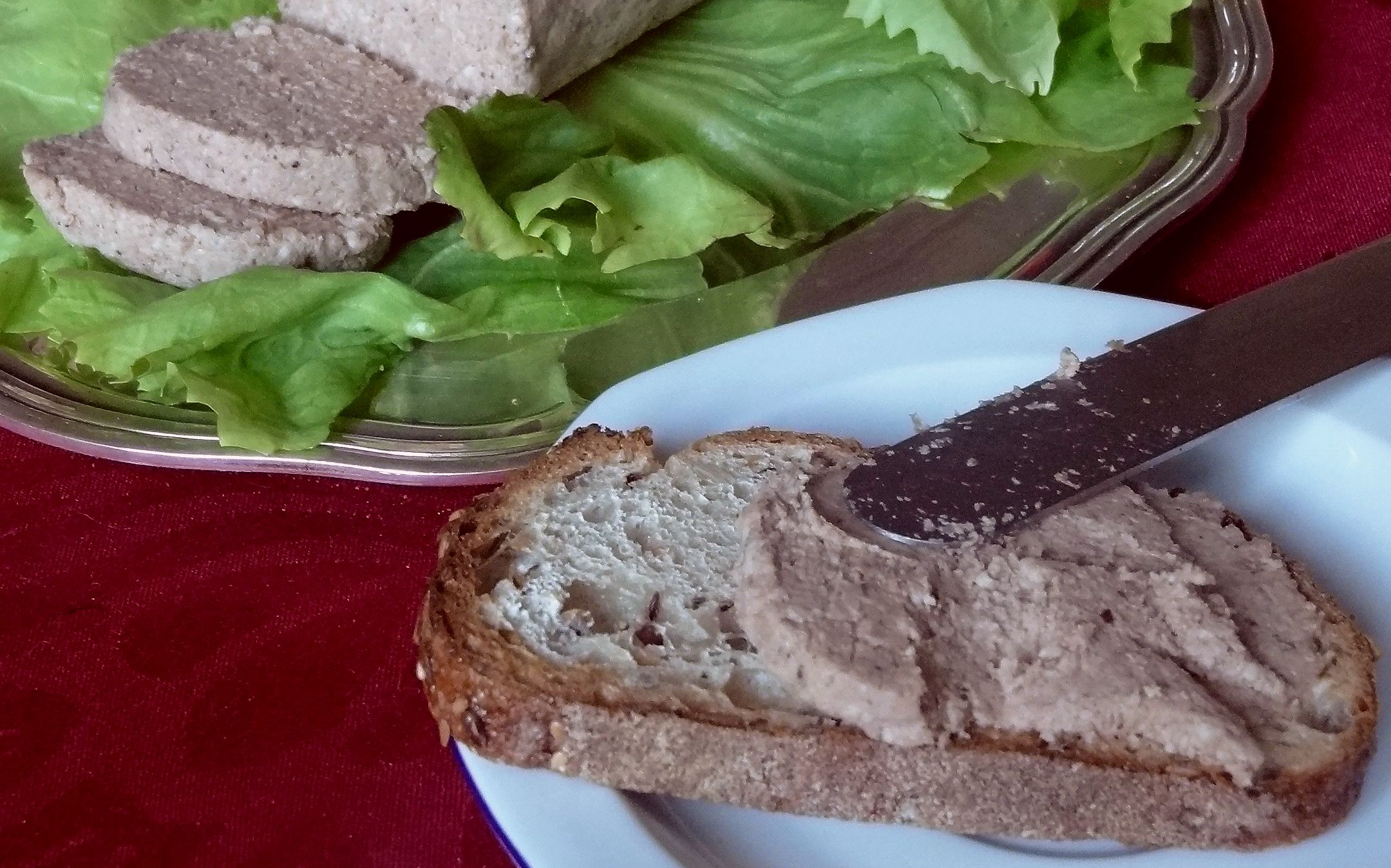 Vivement Noël } Mini crumbles poire & foie gras  végétal., 100 % Végétal