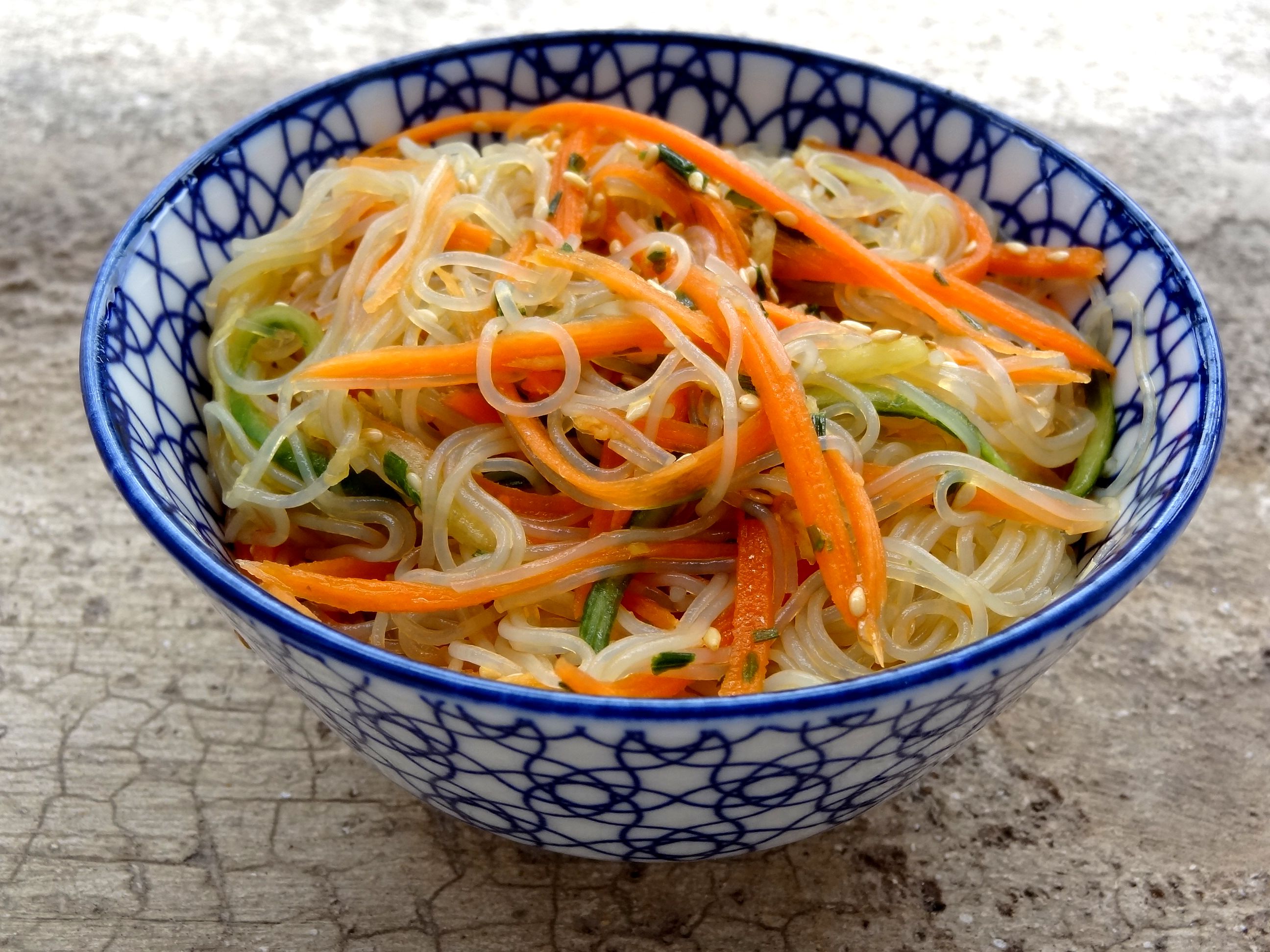 Recette Salade Vermicelle de Riz (Végétarien)
