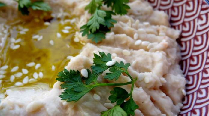 houmous de haricots blancs