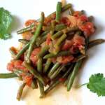 Haricots verts à la tomate