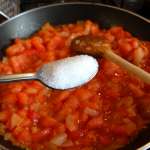 Haricots verts à la tomate 4