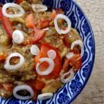 Salade aubergines et tomates 7