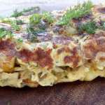 Omelette pommes de terre et aneth 0