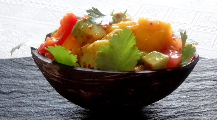 salade de fruits et légumes du Guatemala