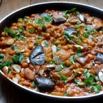 Curry d’aubergines et pois chiches au lait de coco 0