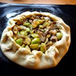 Tarte rustique aux choux de Bruxelles et shiitake 13