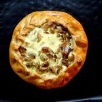 Tarte rustique aux choux de Bruxelles et shiitake 16