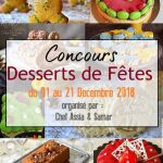 Concours desserts de fêtes