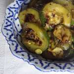 Courgettes aux feuilles de curry et épices 0