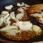 Courgettes aux feuilles de curry et épices 4