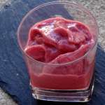 Glace minute avocat framboise 0