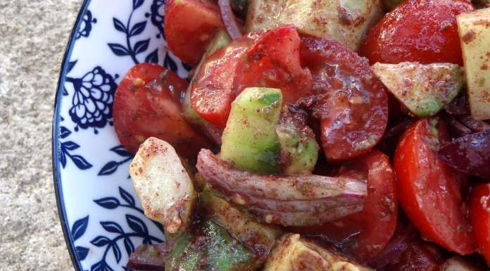 salade au sumac détail