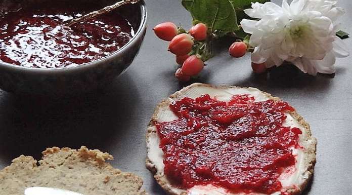 confiture de framboises keto