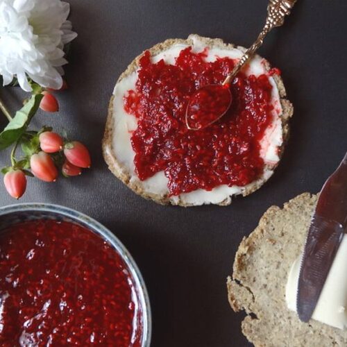 confiture-de-framboises-keto