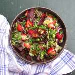 Salade aux fraises 6