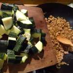 Curry de courgettse aux PST 9